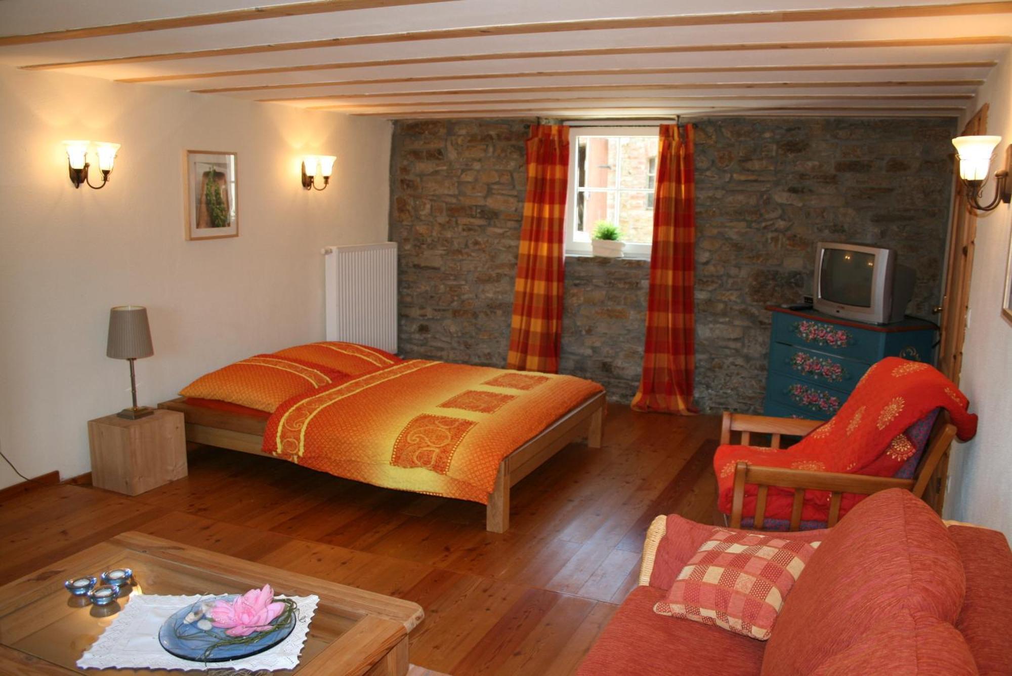 Ferienwohnung Schloessershof Borler Buitenkant foto