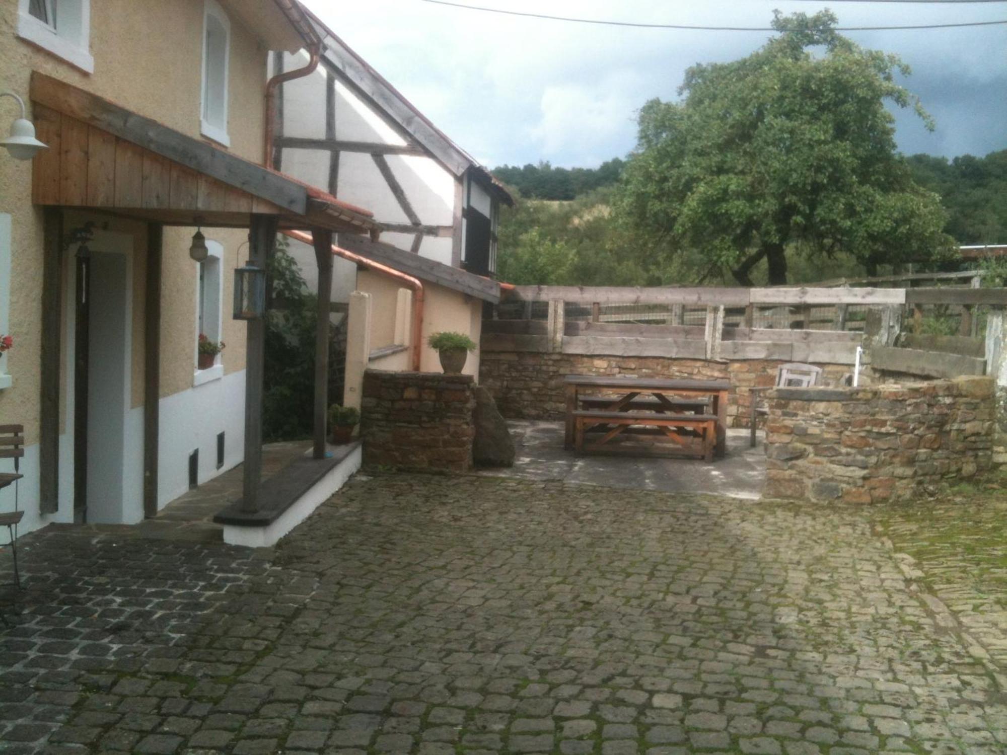 Ferienwohnung Schloessershof Borler Buitenkant foto