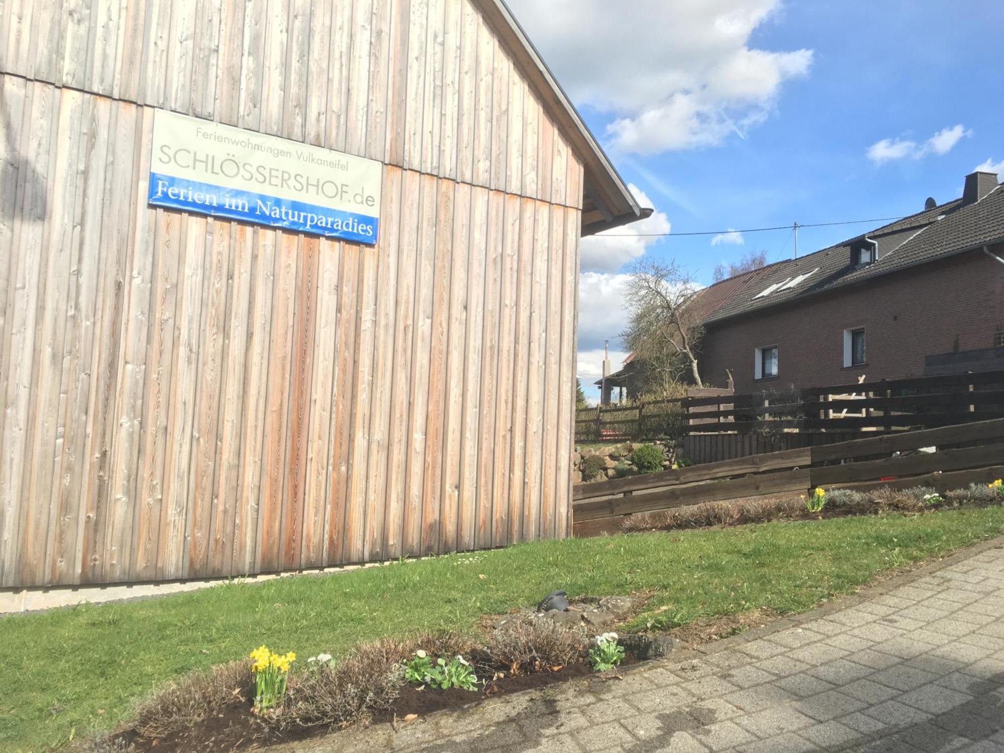 Ferienwohnung Schloessershof Borler Buitenkant foto
