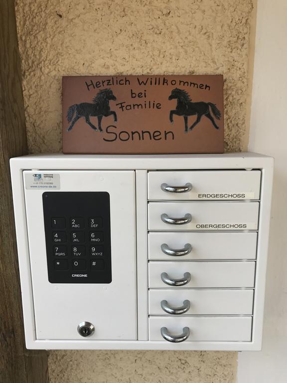 Ferienwohnung Schloessershof Borler Buitenkant foto